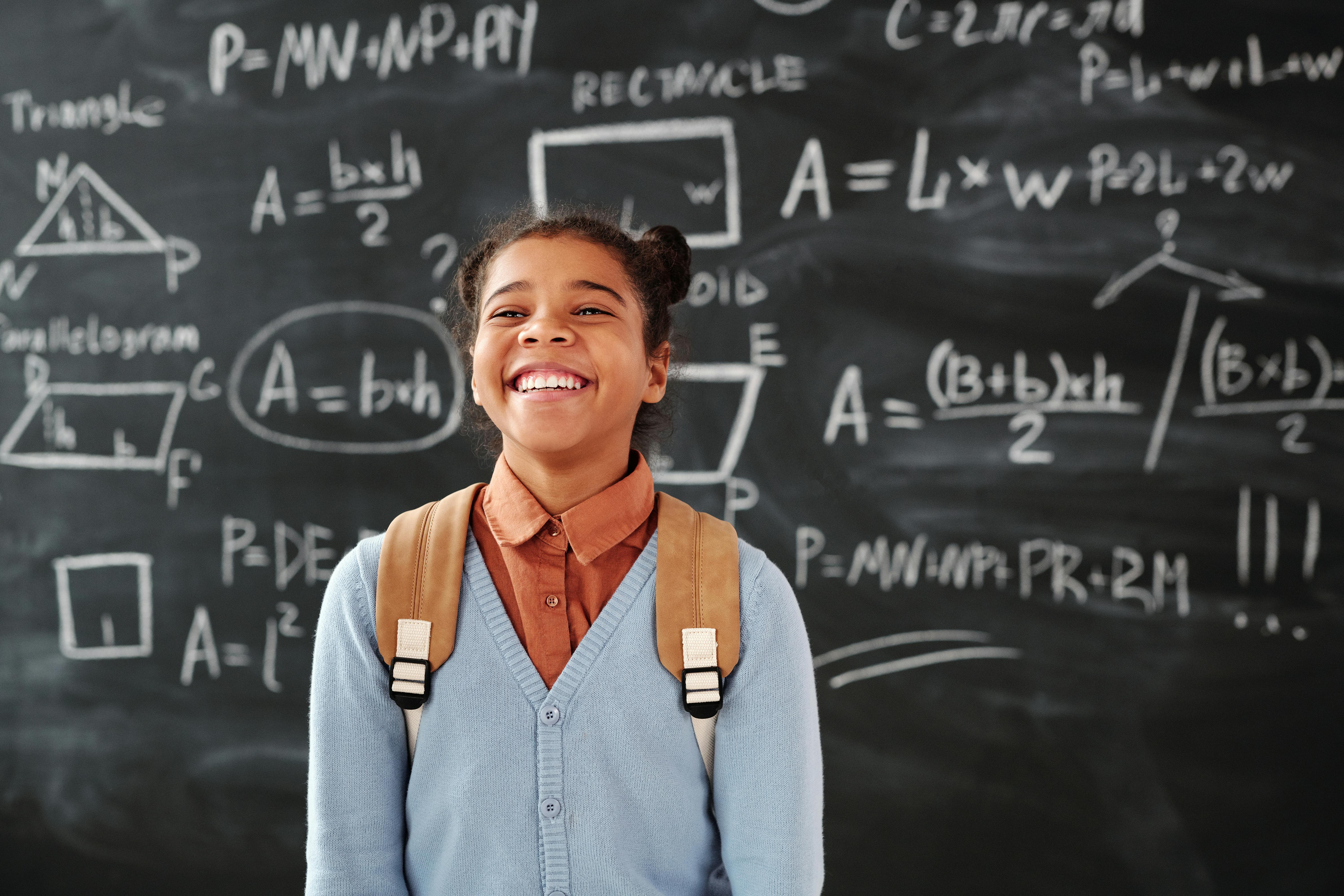 A Pretty Smart Cookie — smiling, ready, brilliant